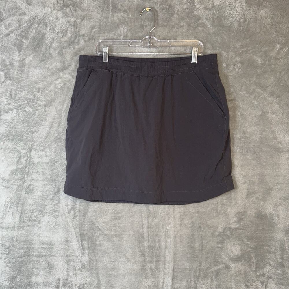 Duluth Trading AKHG Access Point Pull-On Skort Size 18 Gray Summer Hiking Golf